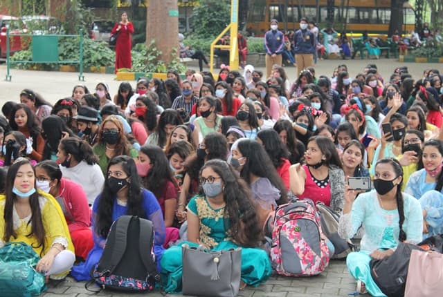 Bishop Cotton Women's Christian College Bangalore Fresher's Day photo 4